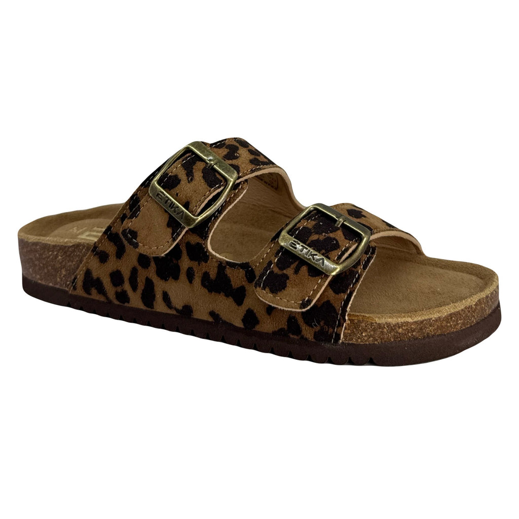 Sandalia Hebillas Leopardo