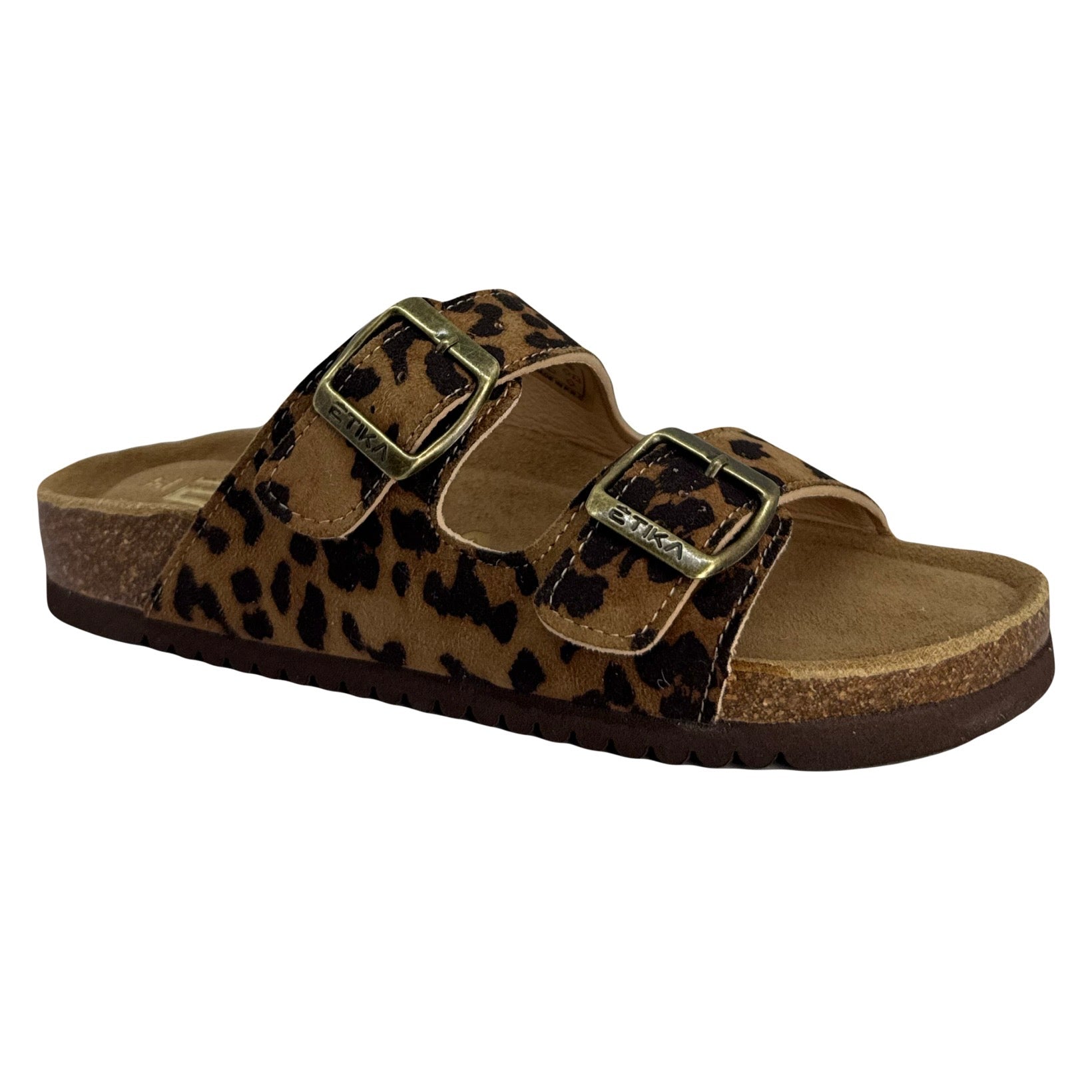 Sandalia Hebillas Leopardo