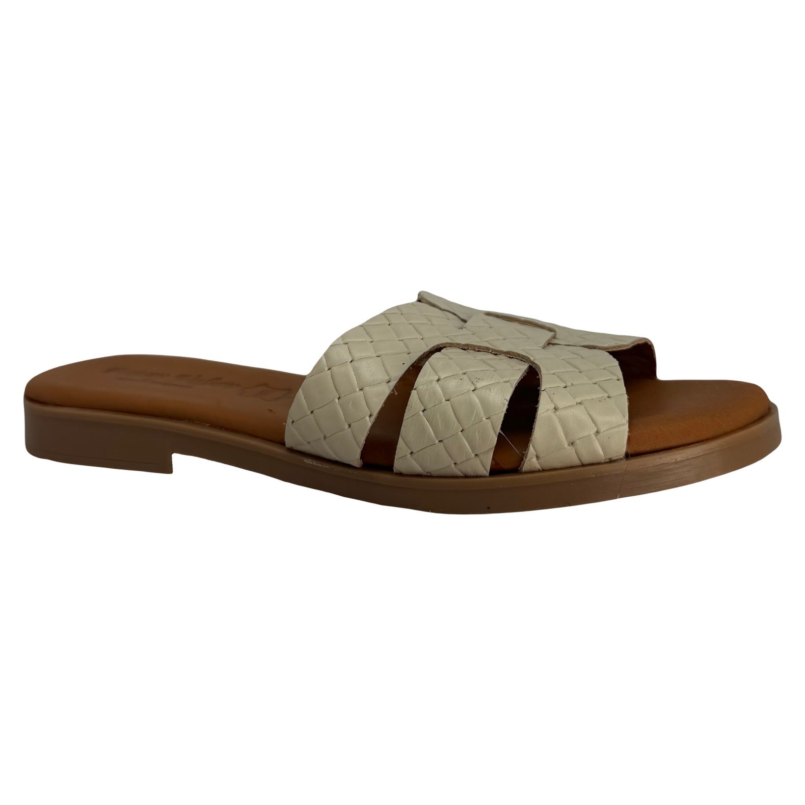 Sandalia Plana Beige