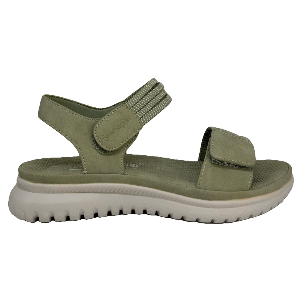 Sandalia Elásticos Verde