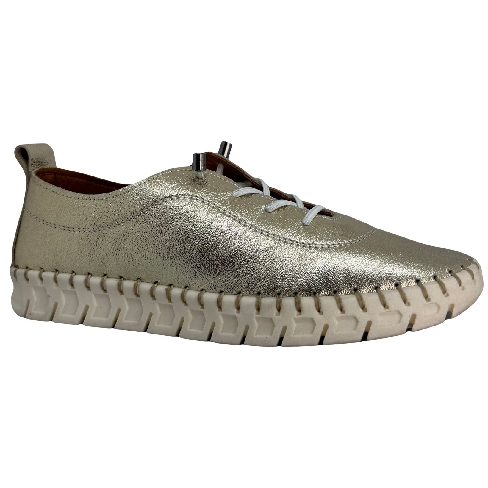 Zapatilla Confort Oro