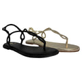 Sandalia Plana Pewter