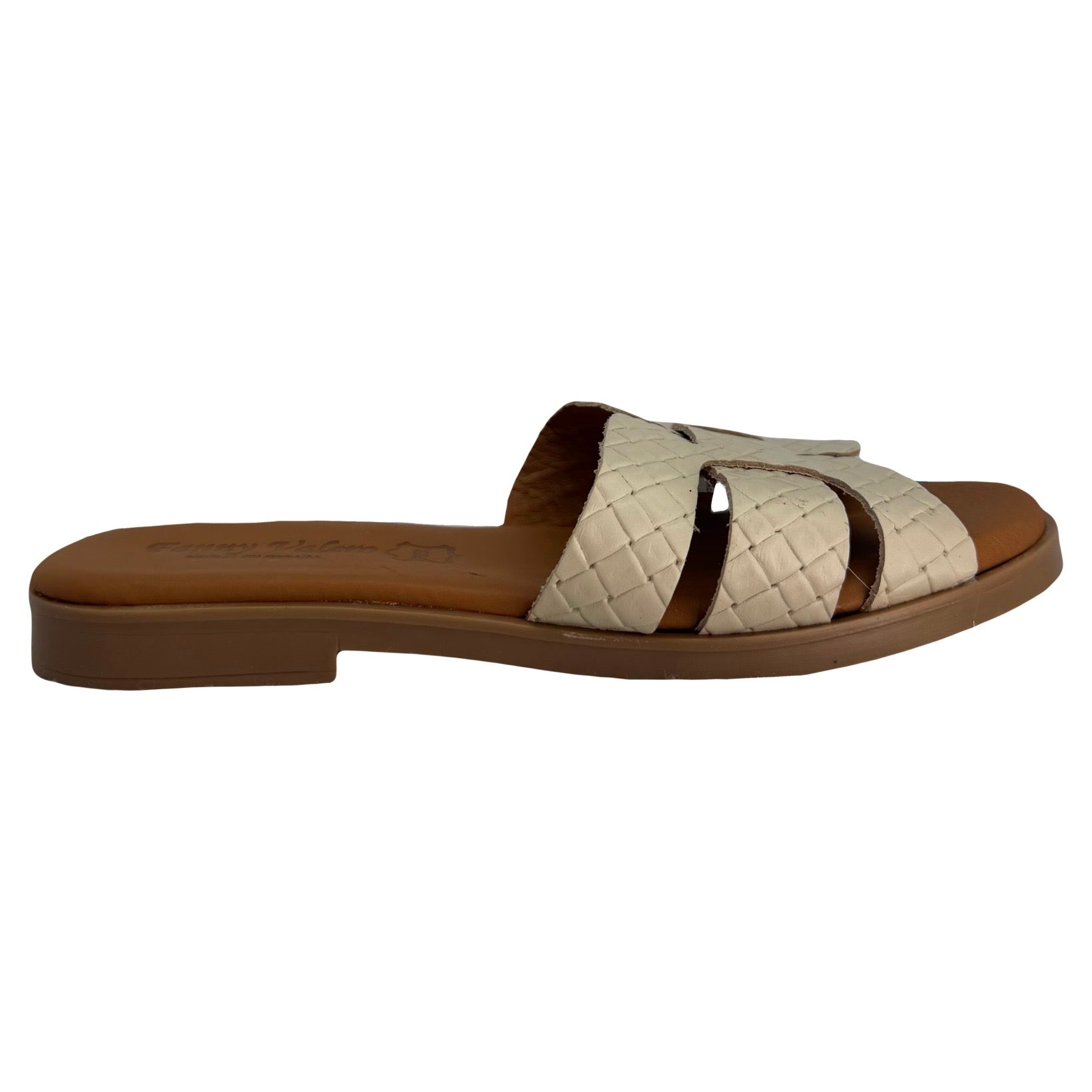 Sandalia Plana Beige