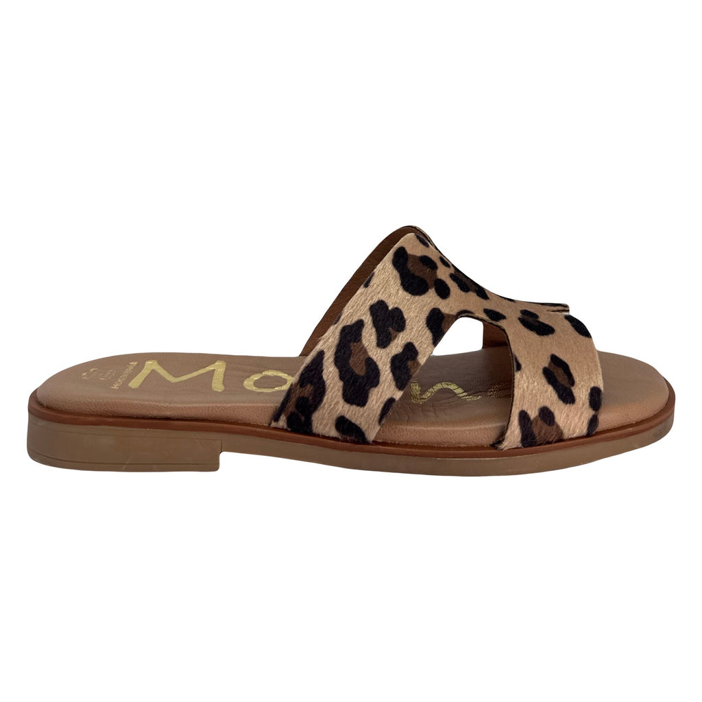 Sandalia Plana Leopardo