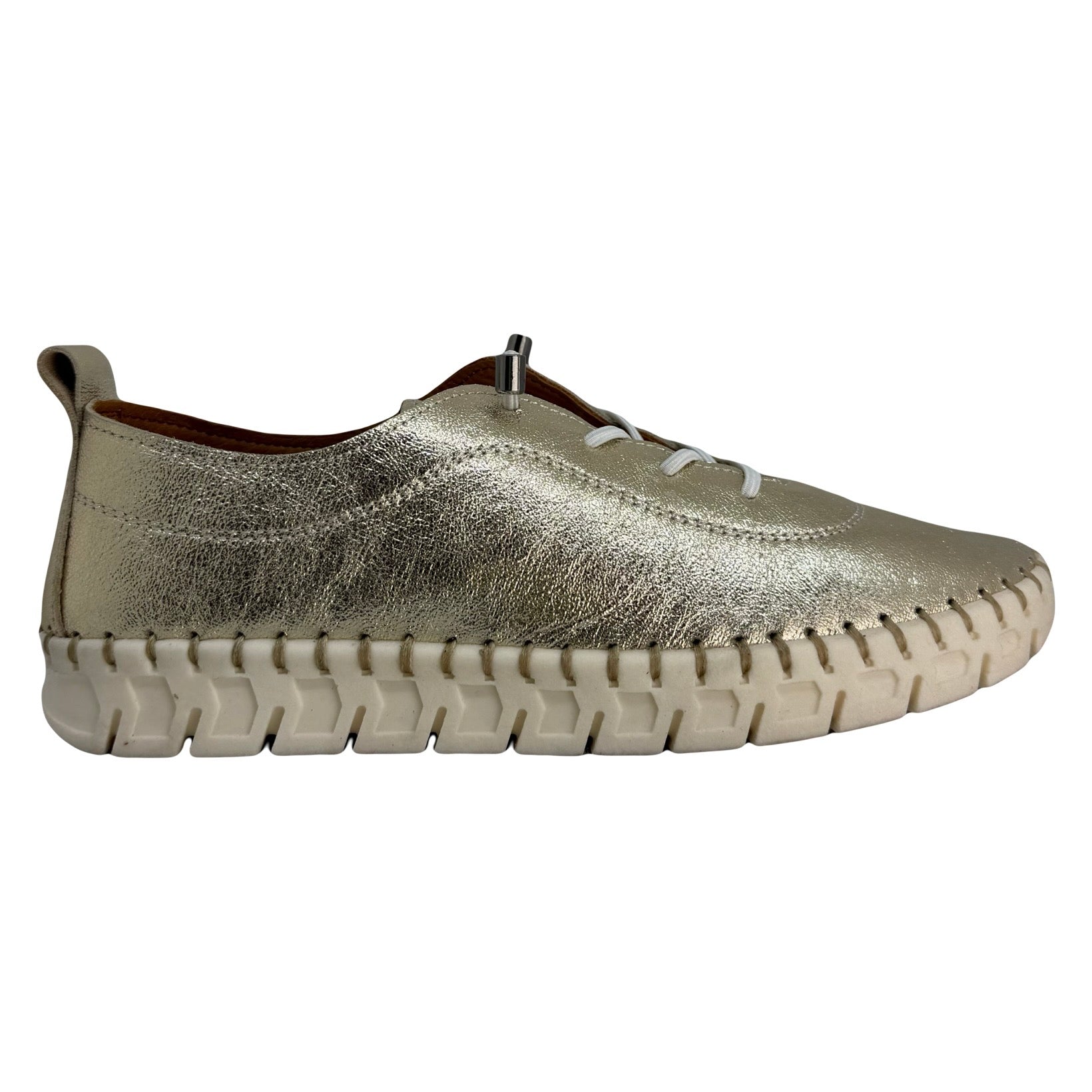 Zapatilla Confort Oro