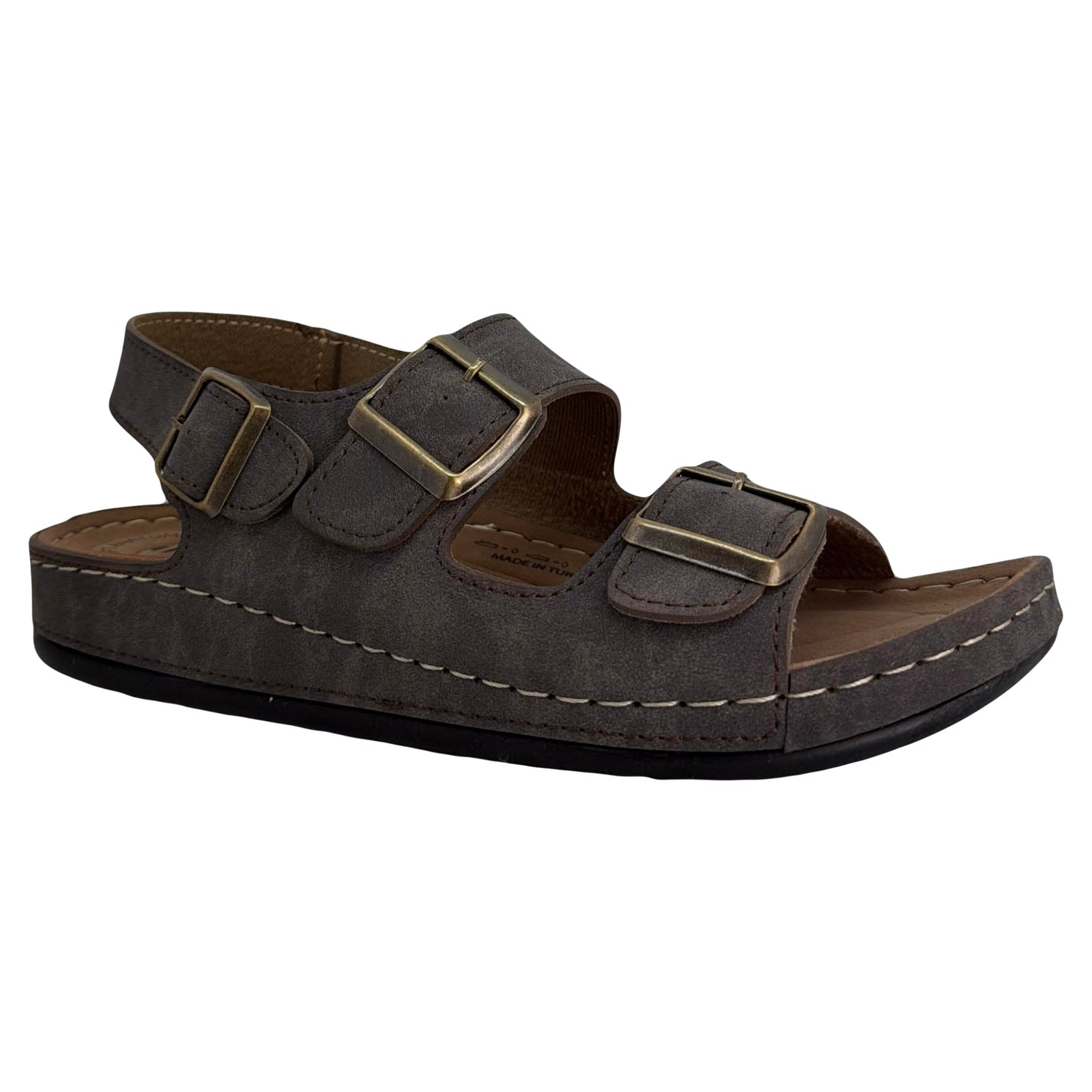 Sandalia 3Hebillas Malik