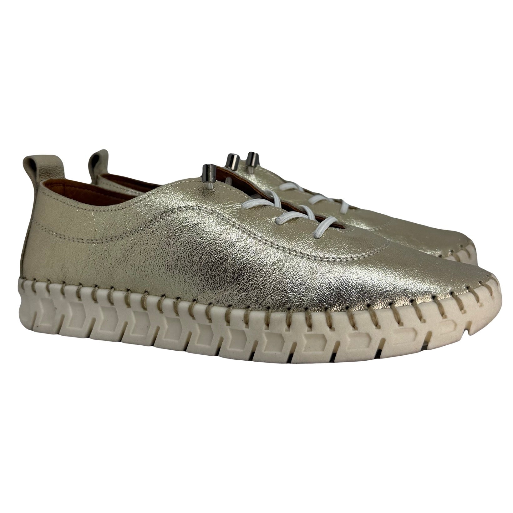 Zapatilla Confort Oro