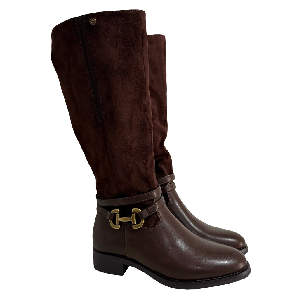 Bota Alta Hebilla