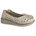 Zapato Calado Beige