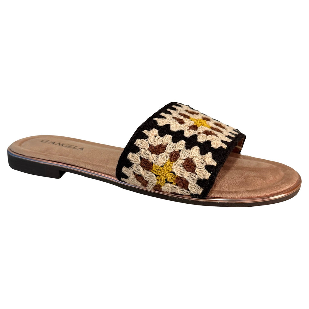 Sandalia Plana Crochet