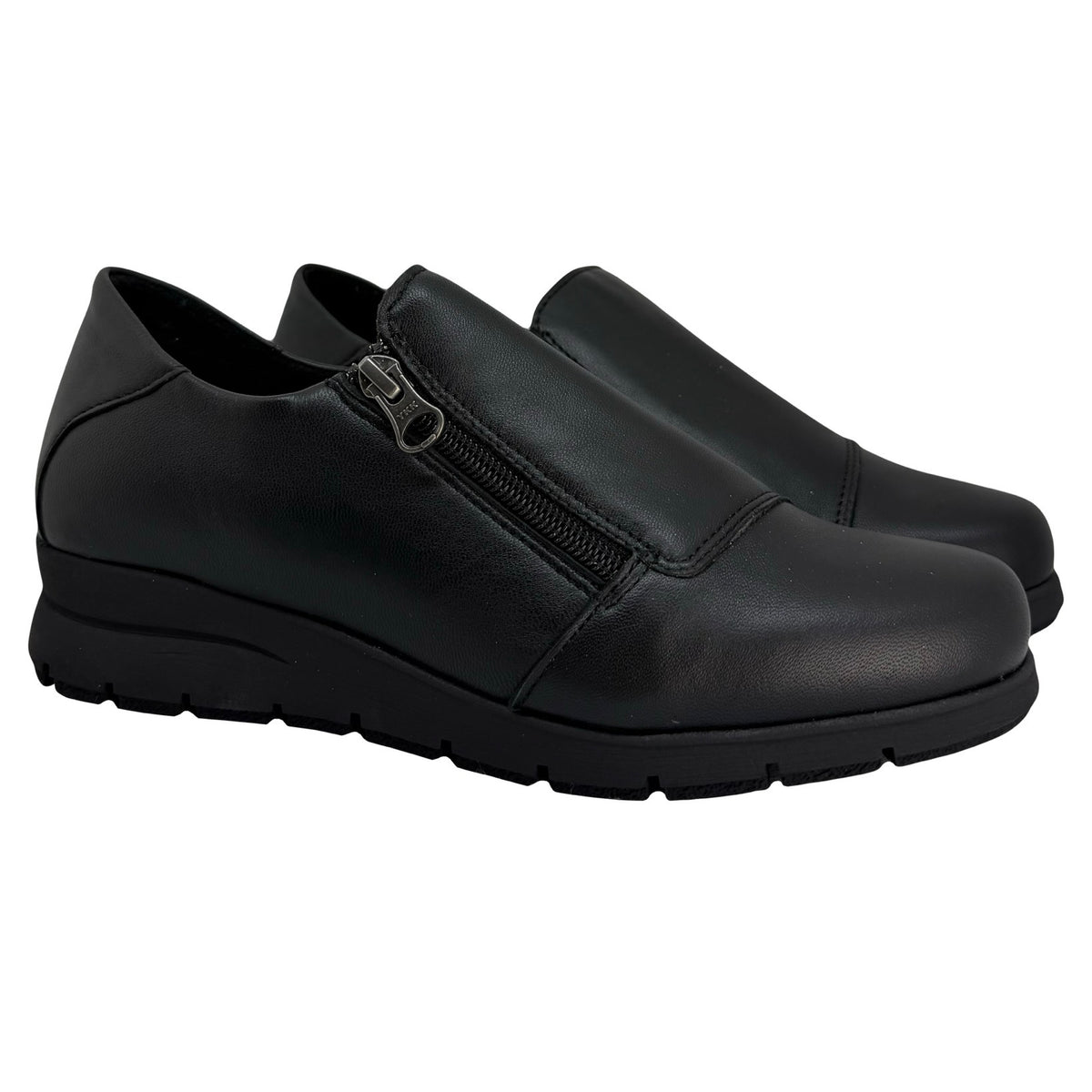 Zapato Confort Cremallera