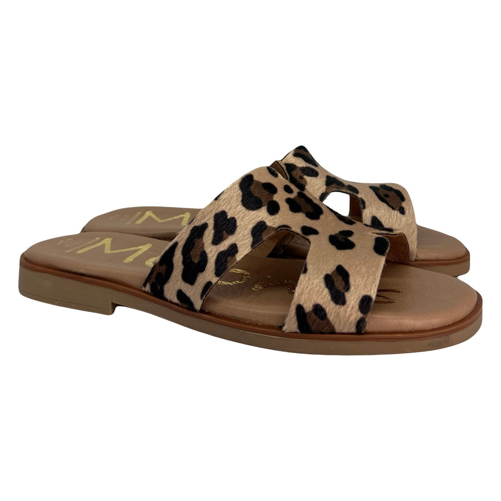 Sandalia Plana Leopardo