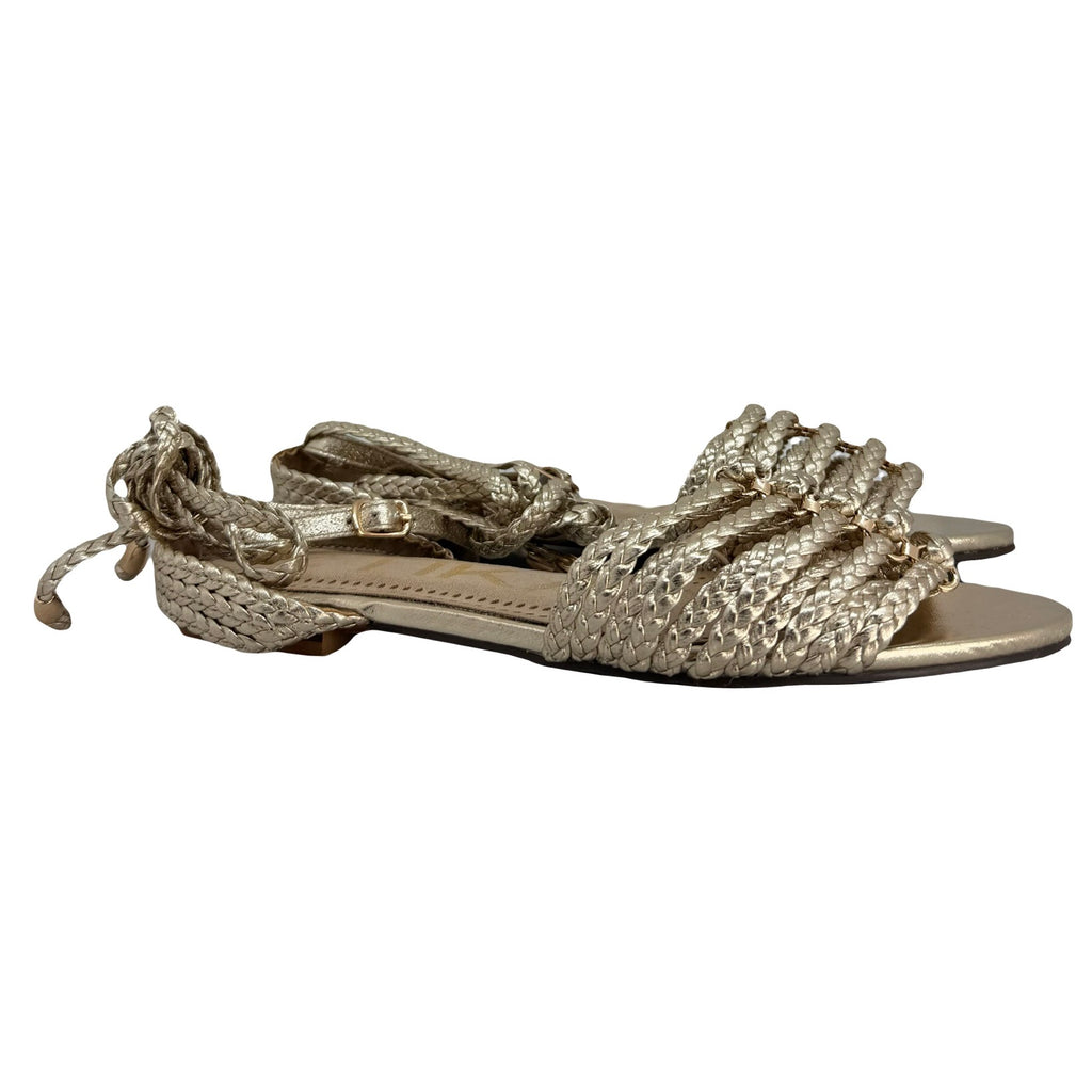 Sandalia Oro Solmar