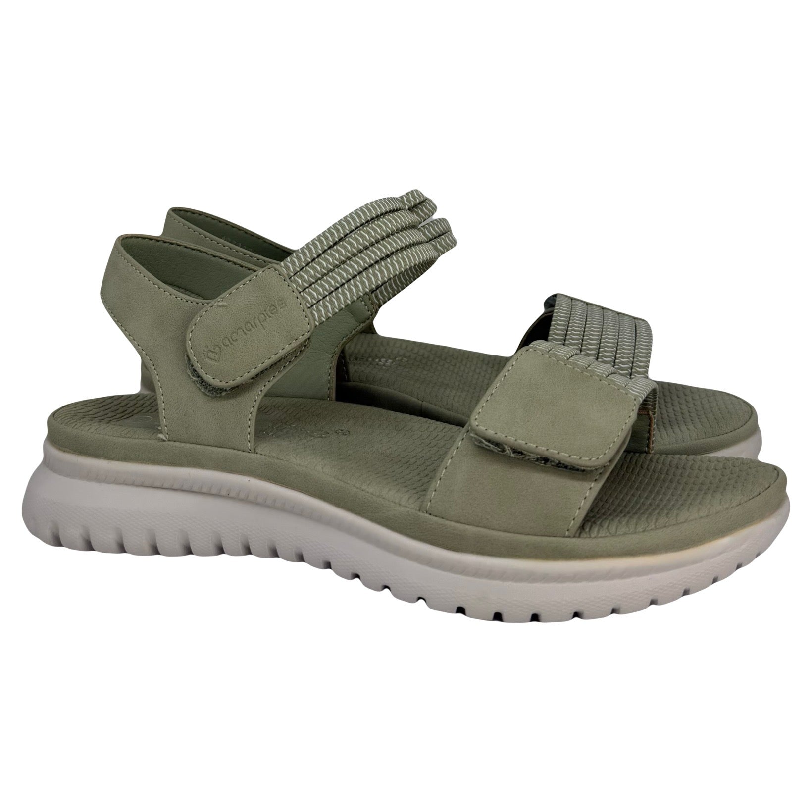 Sandalia Elásticos Verde