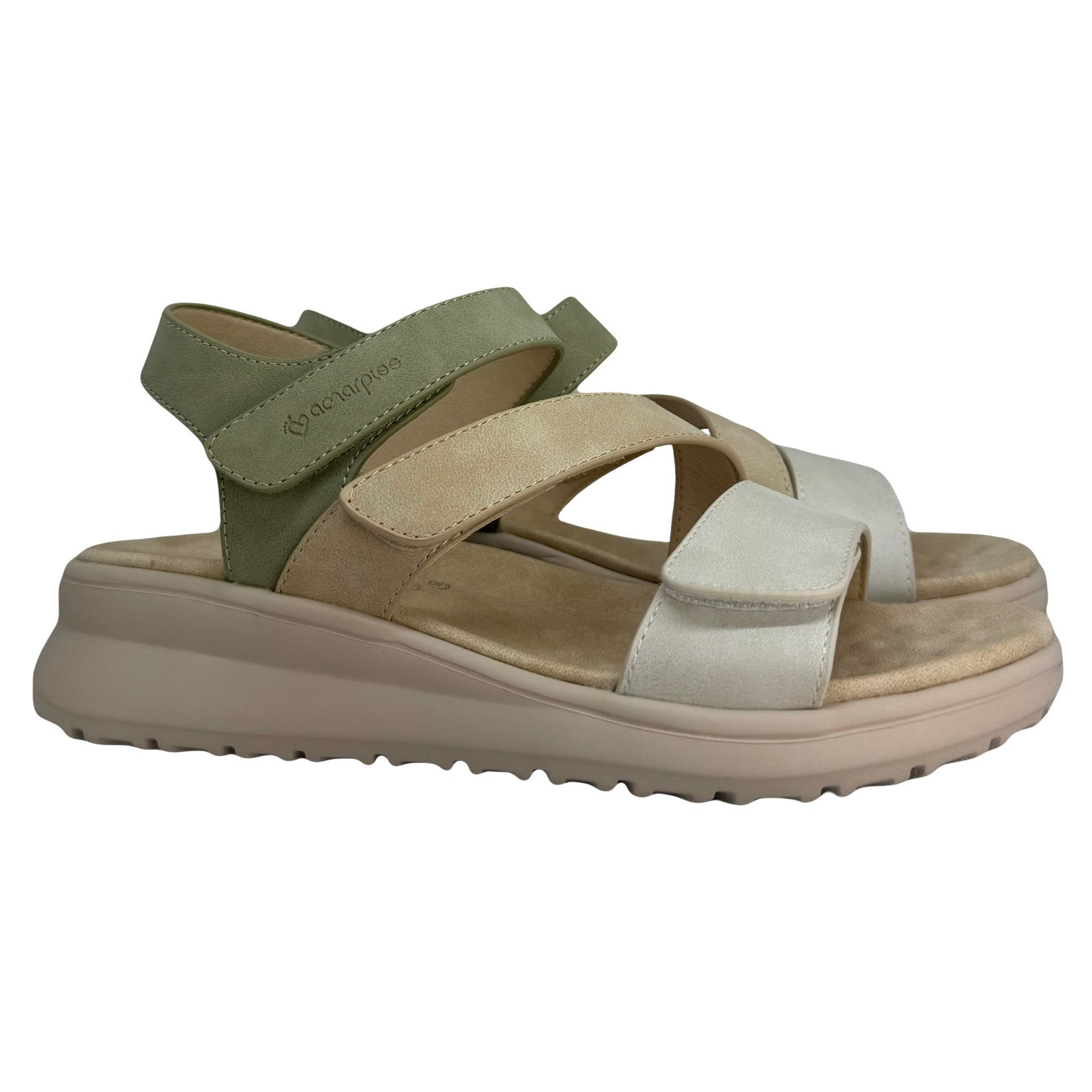 Sandalia Confort Triple