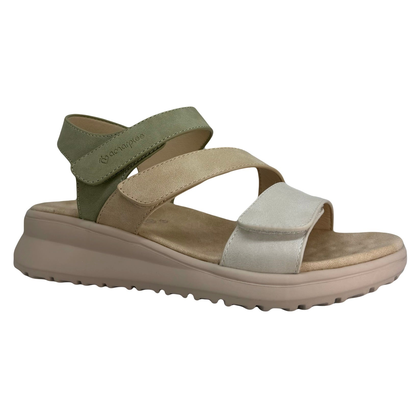 Sandalia Confort Triple