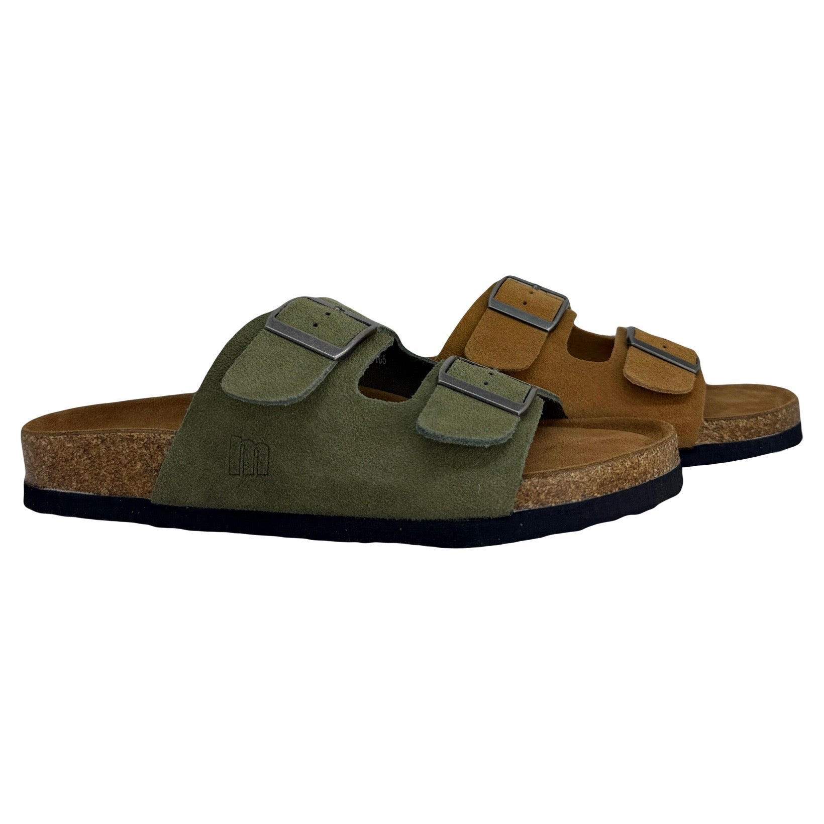 Sandalia Hebillas Suede