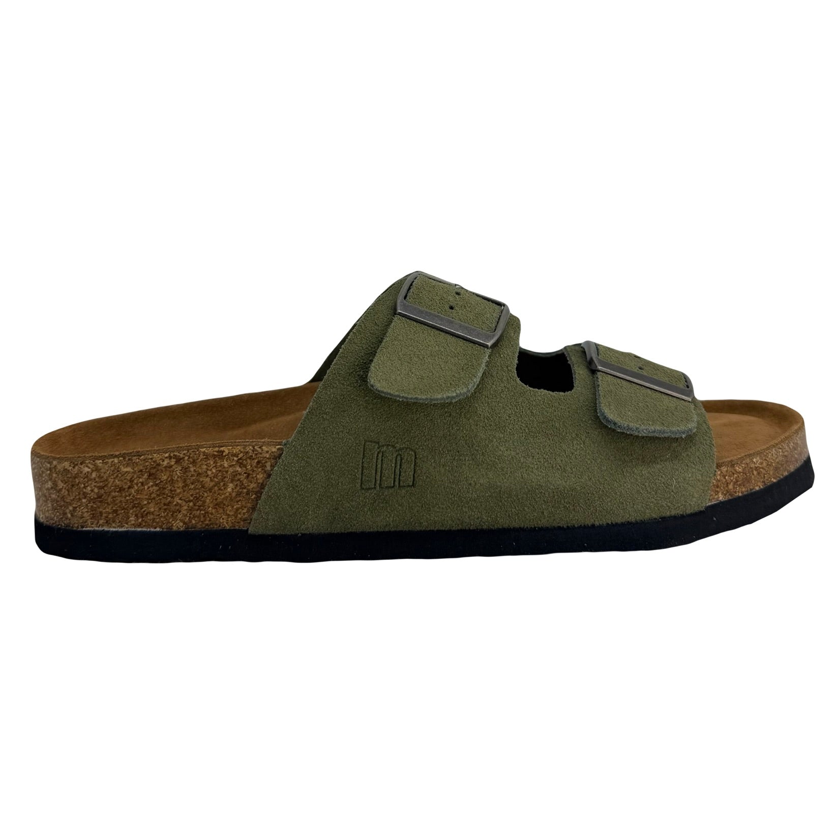 Sandalia Hebillas Suede