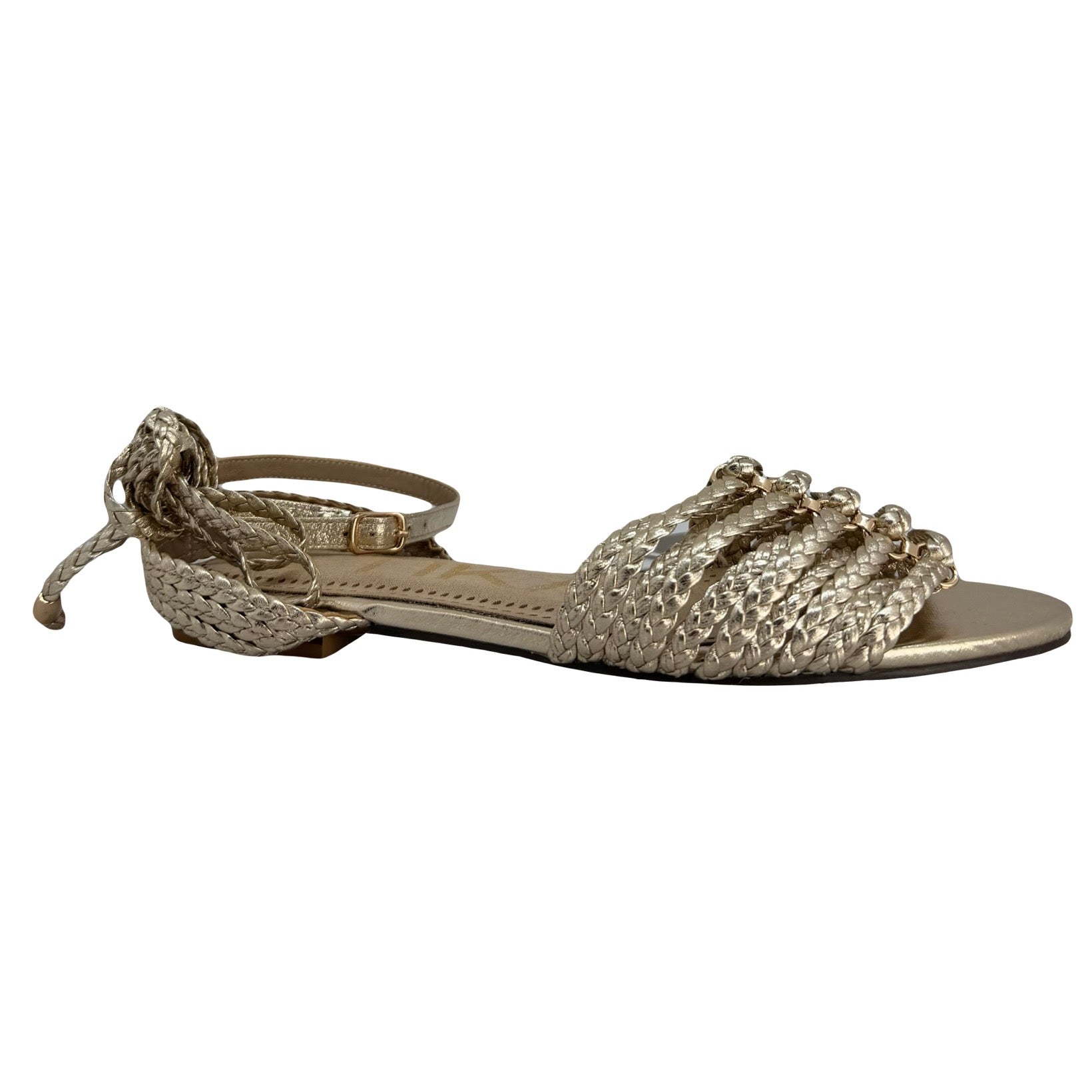 Sandalia Oro Solmar