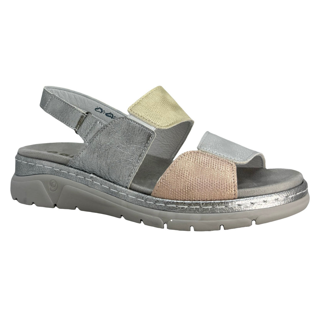 Sandalia Plata Roma