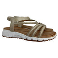 Sandalia Brillos Beige