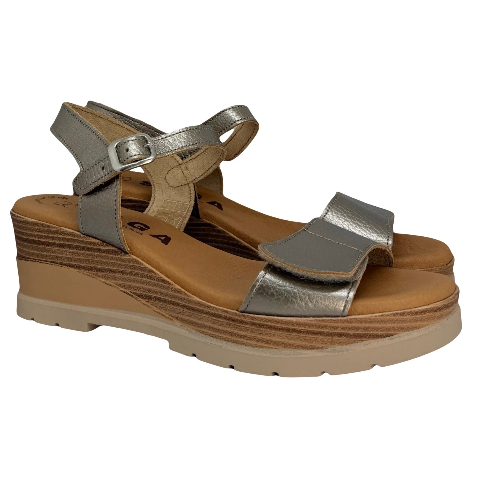 Cuña Velcro Plomo